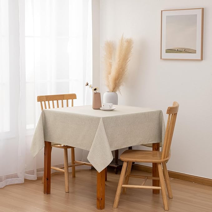 Hiasan Faux Linen Square Tablecloth - Image 7