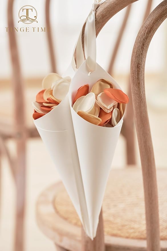 TINGE TIME 400pcs Silk Flower Petals - Image 7