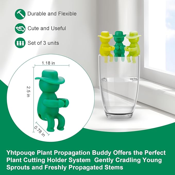6 Pcs Plant Propagation Buddy, Propagated Plant Holders - Image 2