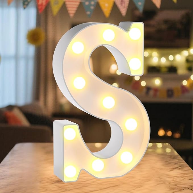LED Marquee Light Up Letters Sign by NANXU