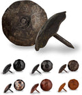 10 Pack 1.25" Round Head Iron Clavos Decorative Nails – Unfinished – Handmade by BorderlandRusticHardware