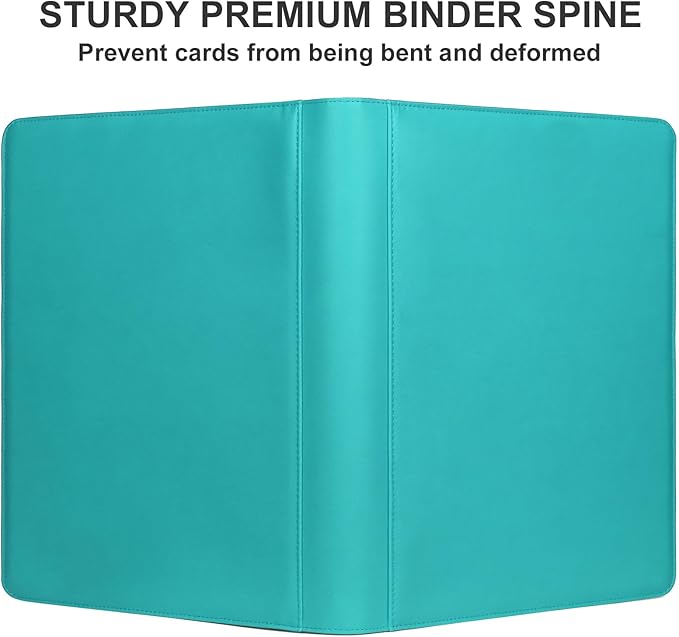 GEAoffice Premium 1000 Trading Card Binder, Large Side Loading 16 Pocket Card - Image 6