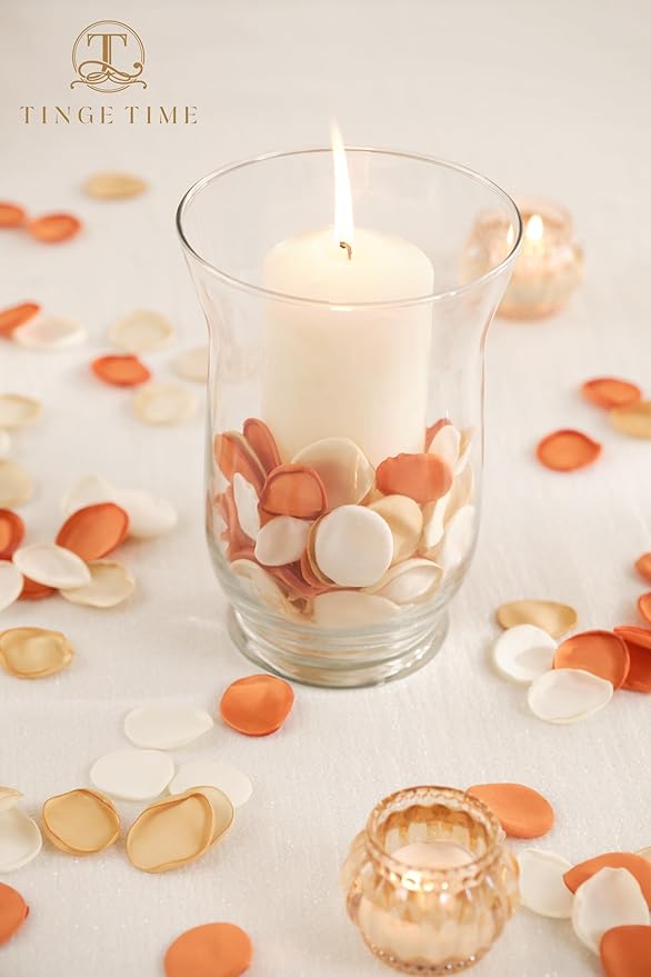 TINGE TIME 400pcs Silk Flower Petals - Image 9