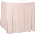 Ultimate Textile Pleat Polyester Fabric Table Skirt by UltimateTextile