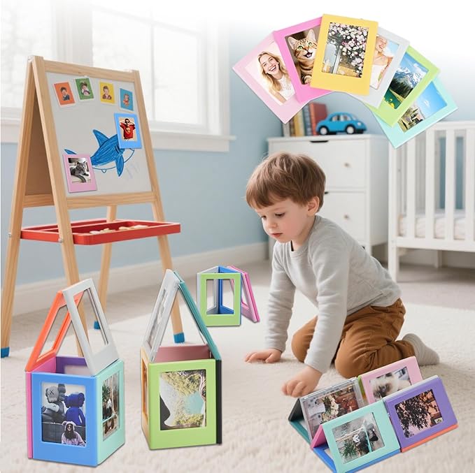 12 Packs Magnetic Picture Frame, Mini Picture Magnets 2x3 Picture Frame - Image 5