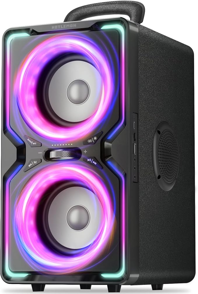 Hotlemon Large Bluetooth Speaker: 240W Peak Powerful Loud Sound by Unknown