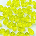 130pcs 6x8mm Teardrop Crystal Glass Beads Vertical Hole Faceted Glass Teardrop by ChooseBeadsChooseHonkoolly