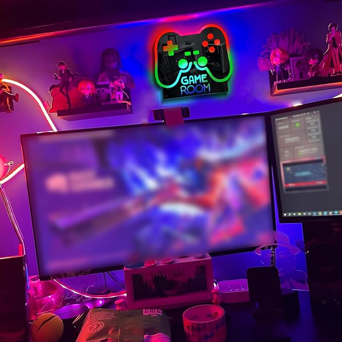 Ineonlife Game Room Controller Neon Sign Mirrored Colorful LED Lights - Image 3
