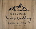 Andaz Press Large Wooden Welcome Sign by AndazPress