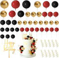 MIAHART Ball Cake Toppers Boho Grass Cake Topper Ball Cake Insert Decoration by MIAHART