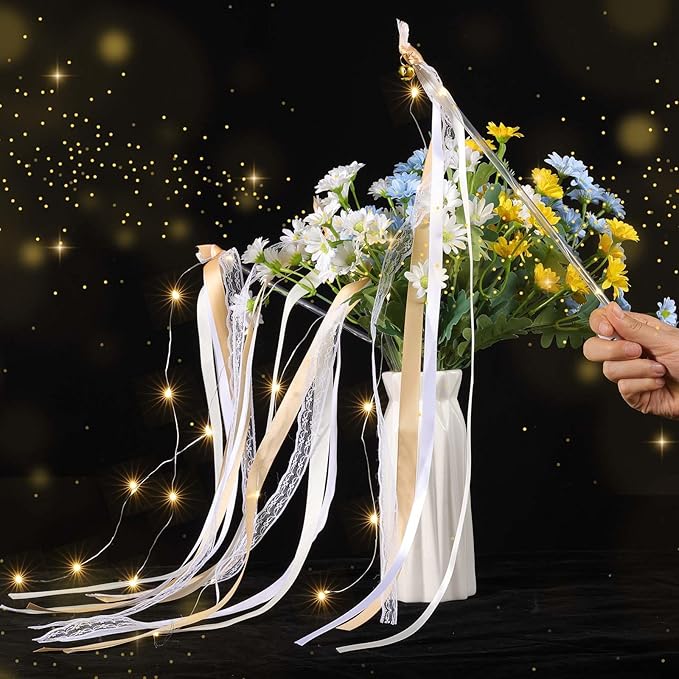 100 Pcs Wedding Wands Ribbon Streamers - Image 2