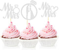 Sotpot 24PCS Miss to Mrs Cupcake Toppers by Sotpot