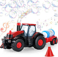Tractor Bubble Machine for Kids 3 4 5 6 Years Old Boys: 2 in 1 Farm Tractor Toy by Britik
