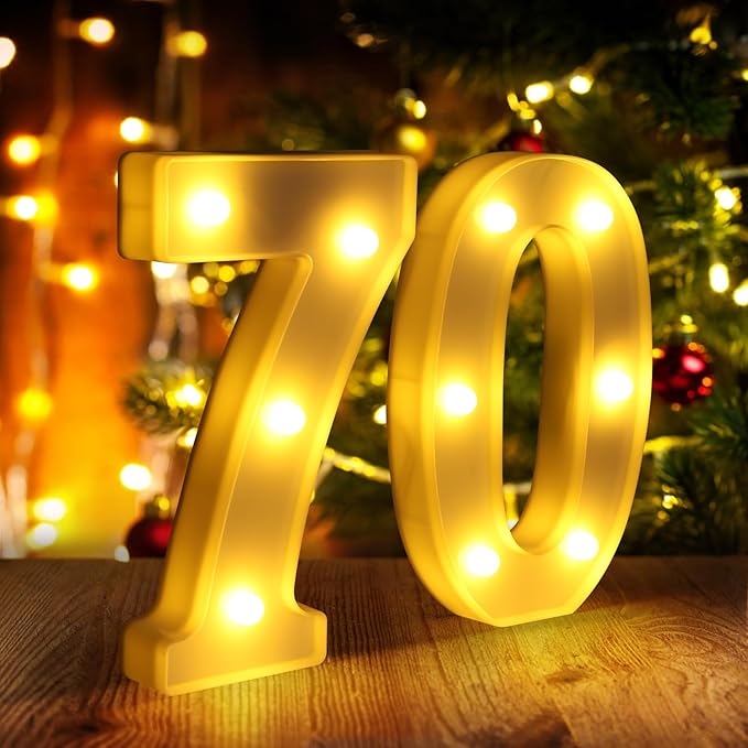 70th Birthday Decorations for Women Men, Happy 70 Birthday Decorations for by funsky