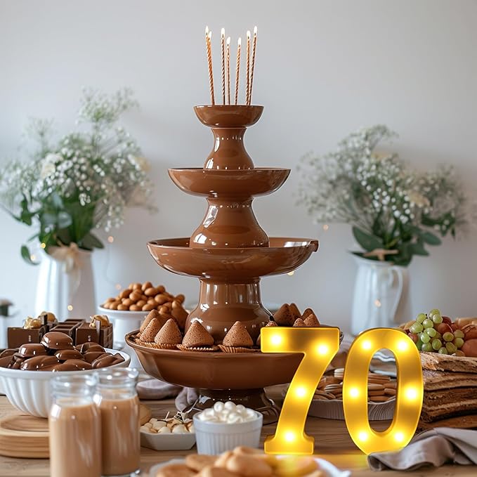 70th Birthday Decorations for Women Men, Happy 70 Birthday Decorations for - Image 4