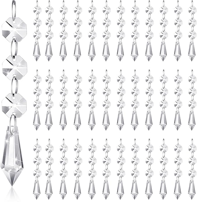 Nuenen 100 Pcs Hanging Crystals by Nuenen