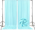 10ft x 10ft Lake Blue Backdrop Curtains by Tisspoms
