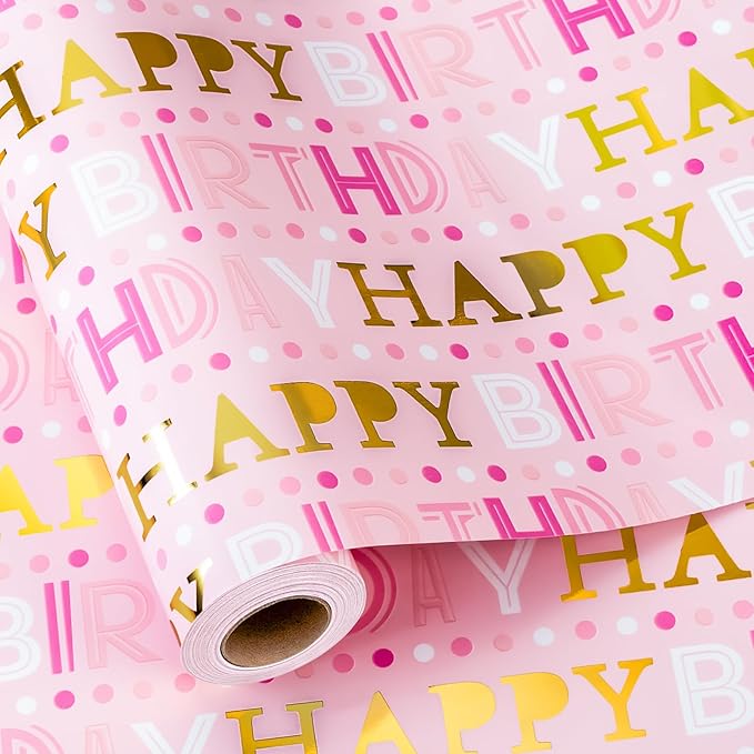 Yarcony Girl Birthday Wrapping Paper, Baby Shower by Atyarconywecreategiftwrappingpaperthatmakeseverypresentfeelextraspecialourdesignsblendstyleandqualityturningbirthdayschristmasandalloflife%E2%80%99scelebrationsintomomentstoremember