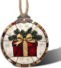 Stained Glass Christmas Decorations by Follow