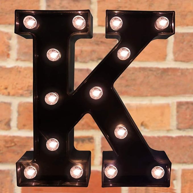 Decorative LED Illuminated Letter Marquee Sign - Image 8