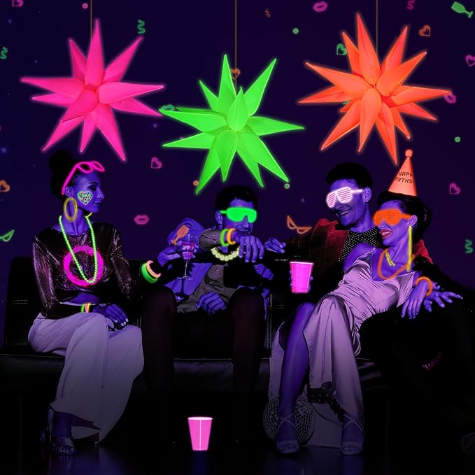 Mega-L Glow Glow in The Dark Party Supplies, Anniversary, Graduation Party - Image 5