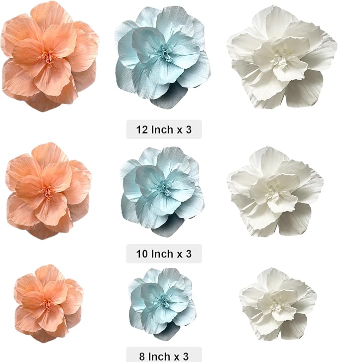 BRT Bearingshui Crepe Paper Flowers Decoration - Image 2