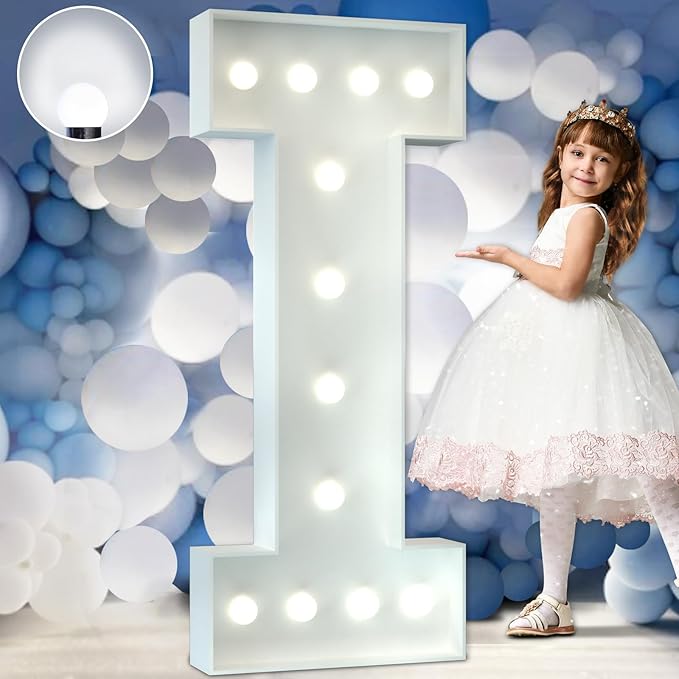 Marquee Letters 4 Feet Tall Large Light Up Letters Baby Shower Decorations by Letsmakeitimpressive