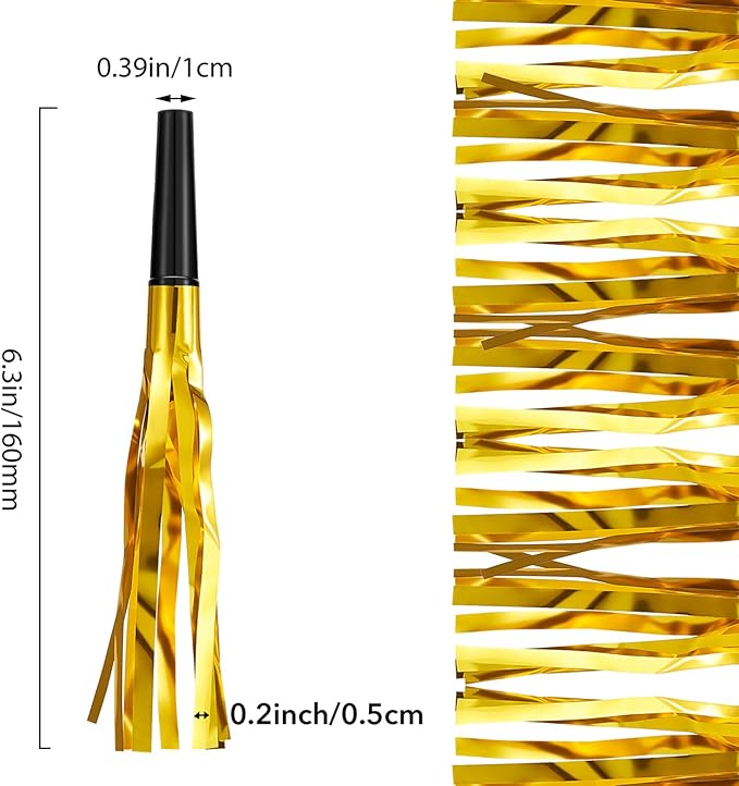 200 Pcs Party Blowers Noise Makers Party Horns Blowout Clappers Noisemakers - Image 3