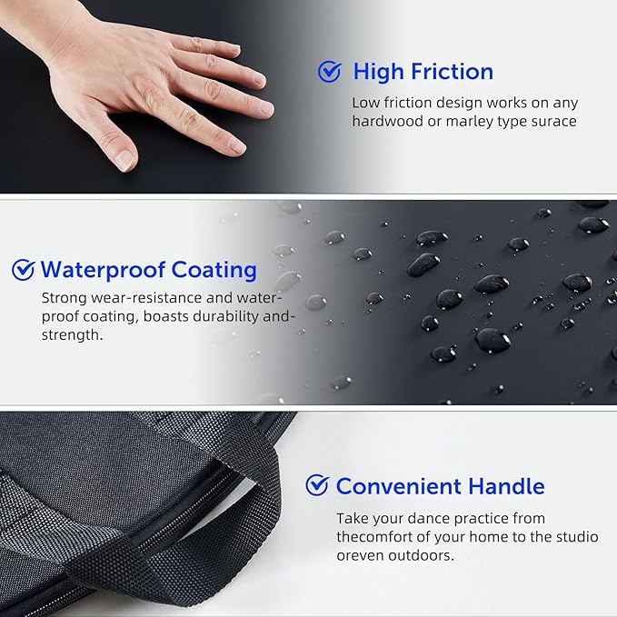 31inch Portable Dance Floor, Tap Dance Floor, Ballet Training Equipment Ideal - Image 4