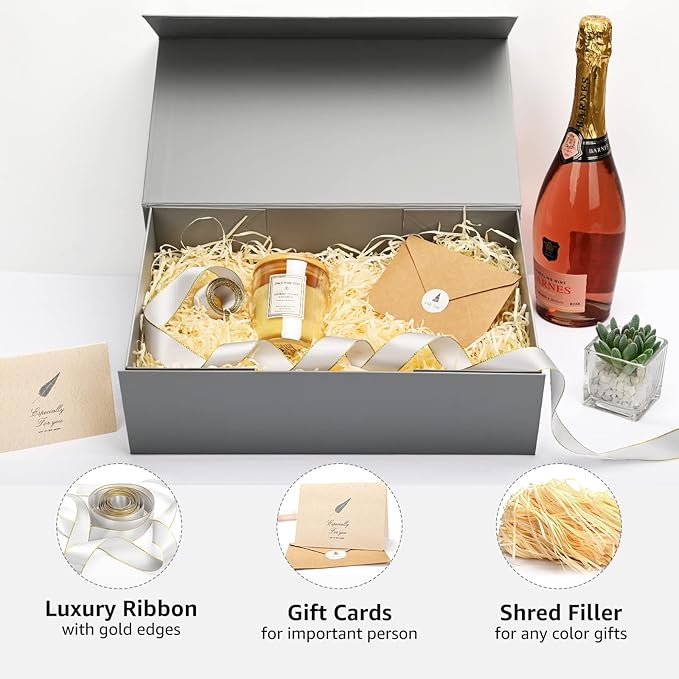 LIFELUM 2 Pack Large Gift Boxes - Image 6