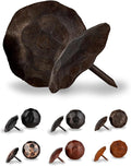 10 Pack 1.5" Round Head Iron Clavos Decorative Nails – Unfinished – Handmade by BorderlandRusticHardware