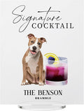 Pet Signature Drink Wedding Signs by Elation+Factory+Co.