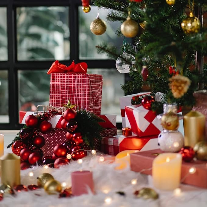 Bonfasvo Gift Boxes 30 Pack 4x4x4 inches Brown Fold Kraft Paper Boxes - Image 7