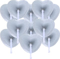 12 Packs Decorative Paper Folding Hand Fans Handheld by Bestage
