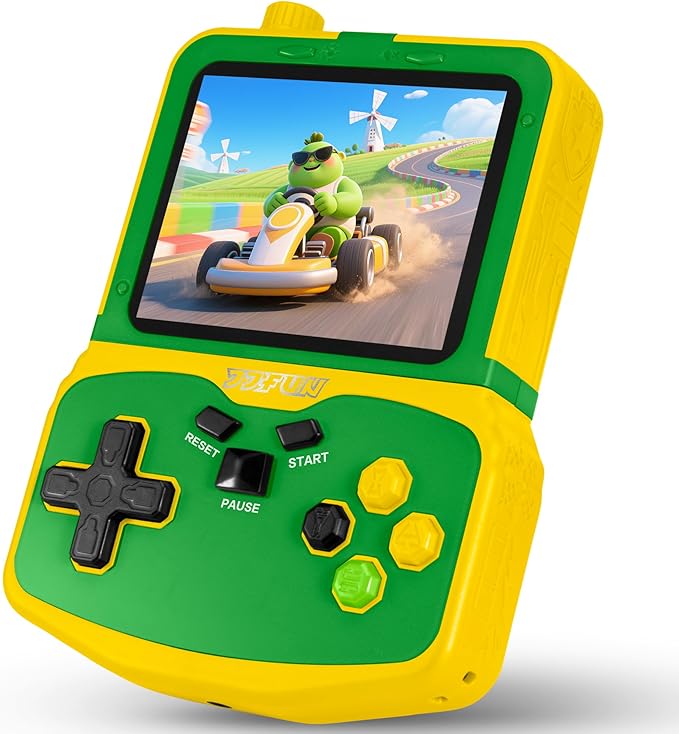Kids Handheld Video Game Player, 220 Preloaded Classic Games, Portable Plug & by Unknown