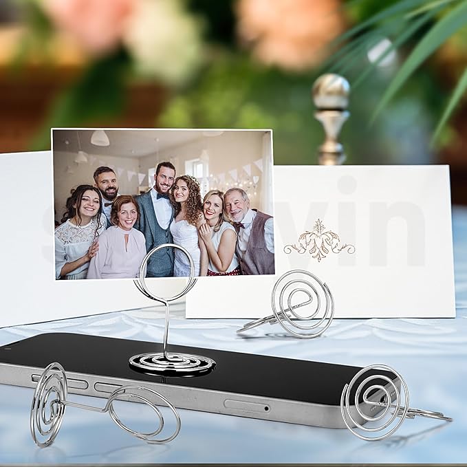 30PCS Table Number Holders Place Card Holder - Image 6