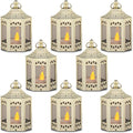 zkee Mini Star Lanterns with Flickering LED, Battery Included, Decorative by zkee