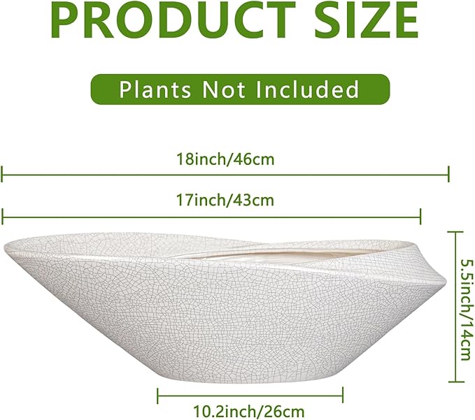 Bonsai Pots - 18 Inch Ceramic Plant Pot - Image 2