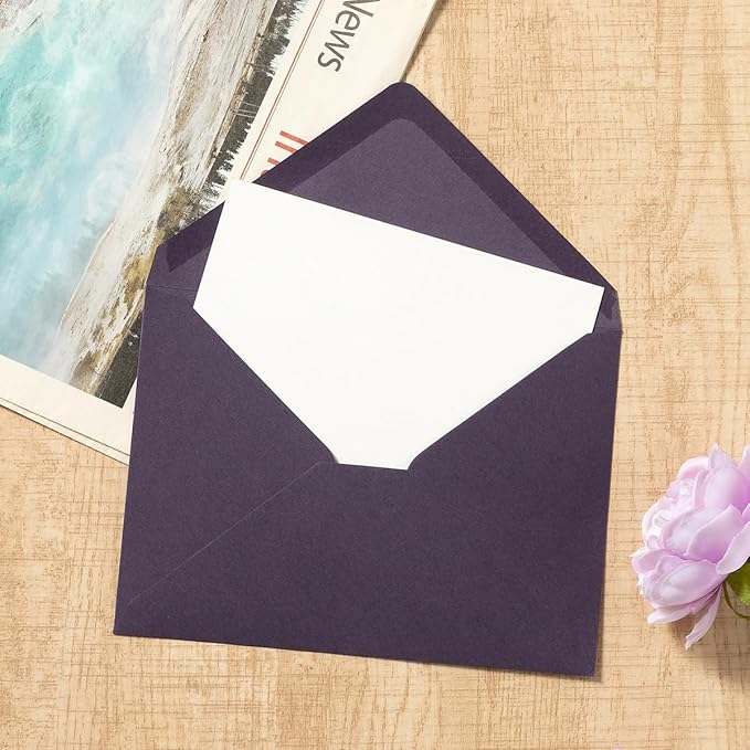 50 Pack Colored A6 Invitation Envelopes 4x6 - Image 7
