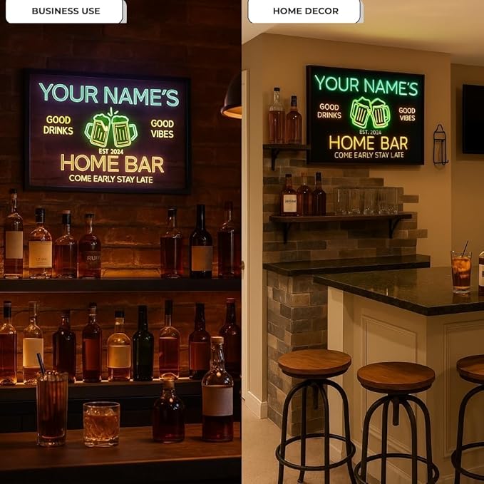 Personalized Pool & Patio Neon Sign, Custom LED Wall Light - Image 4
