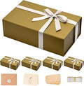 LIFELUM Magnetic Gift Boxes 5 Pack 13.85 x 8.35 x 4.45 inch Rectangle by LIFELUM