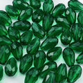 100pcs 8x12mm Teardrop Crystal Glass Beads by Unknown