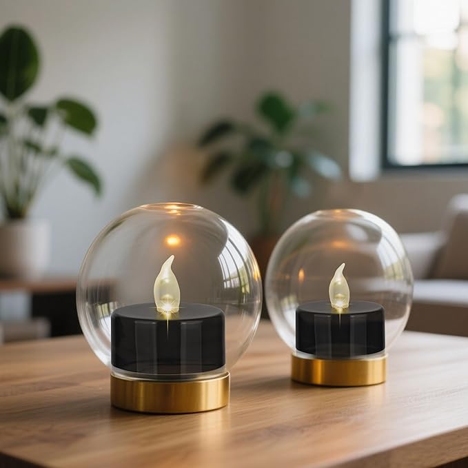 Nancia 50PACK Flameless LED Tea Lights Candles, Realistic and Bright Flickering - Image 6