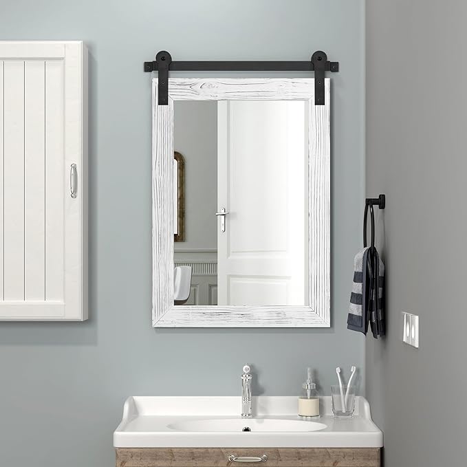 COGOOD Farmhouse Bathroom Mirror - Image 2