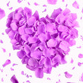 180 PCS Real Purple Rose Petals by Eslibin