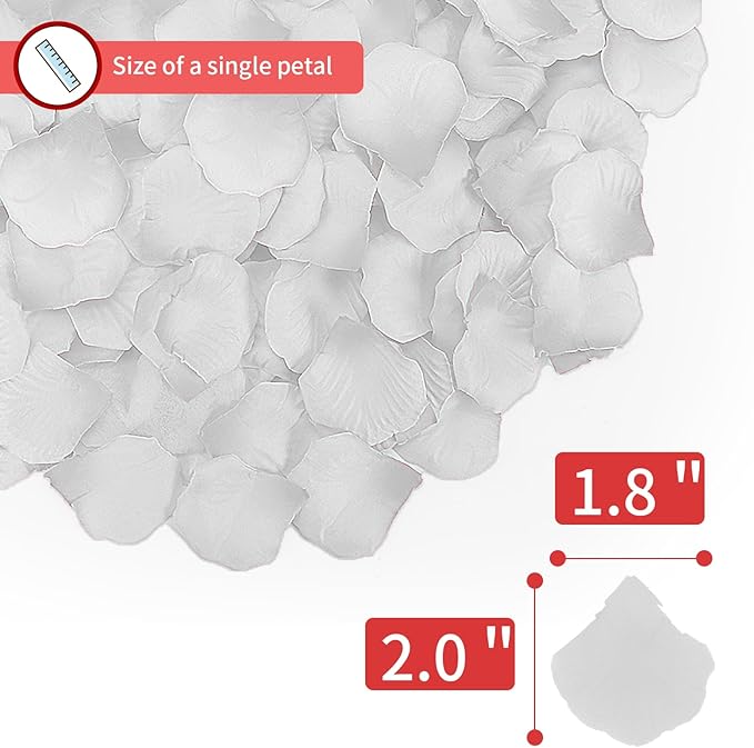 3300 PCS Artificial Fake Rose Petals, Flower Petals, Romantic Nightfor Her/Him - Image 3