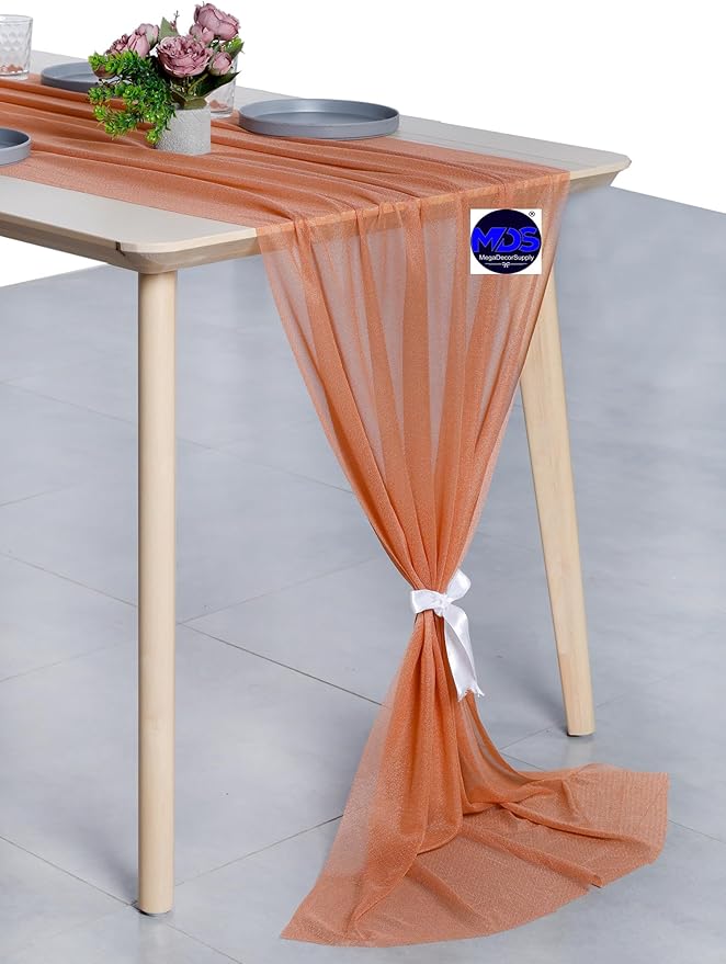 MDS Halloween Chiffon Table Runner - Image 3