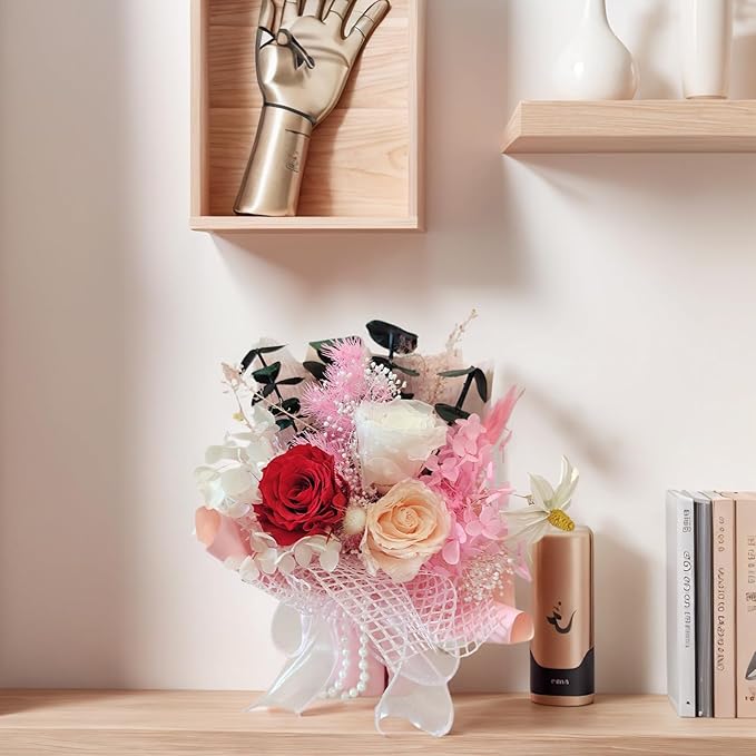 Preserved Flowers Bouquet Romantic Valentines Day Gift - Image 6