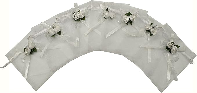 Ankirol 50pcs Sheer Organza Favor Bags - Image 3
