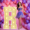 Marquee Light Up Letters: 4FT Large Decorative Signs by Unknown